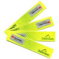 Los mejores  - Salzmann 3M Diamond Grade Adhesivos Reflectantes y Impermeables | Adhesivos para Coches- Motocicletas- Bicicletas…